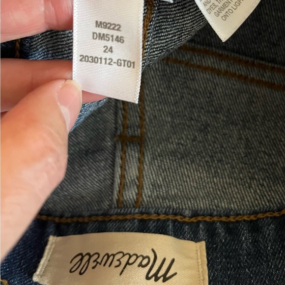 Madewell high rise denim shorts NWOT - Picture 10 of 11